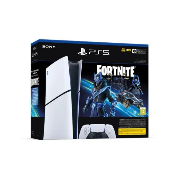PS5 1TB SSD igralna konzola Slim Digital Edition + FORNITE SAMO MENJAVE